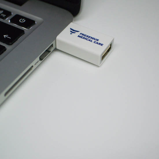 USB data blocker s potiskem jako reklamní dárek